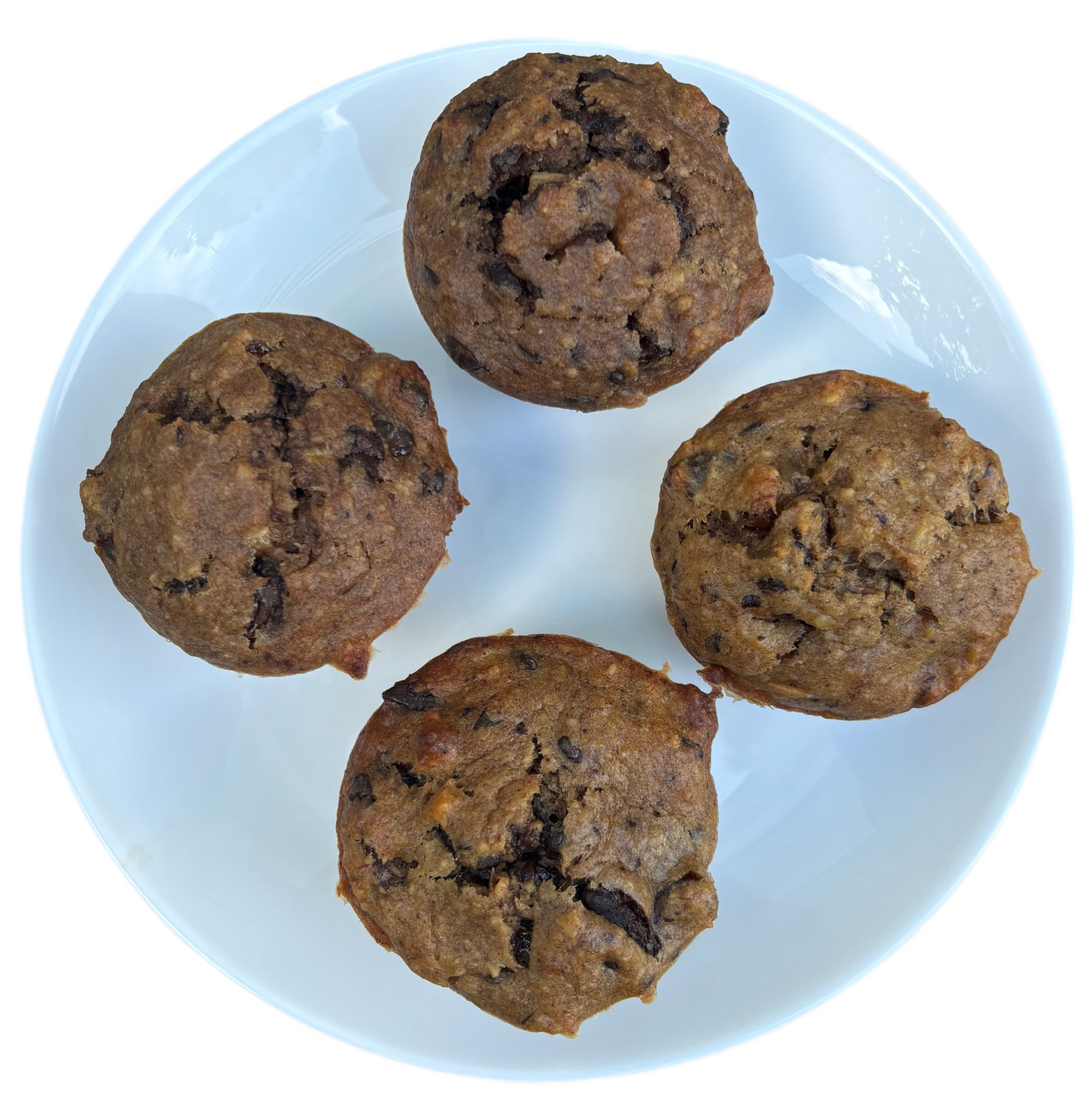 Choc-Banana Muffin (No Refined Sugar Added)
