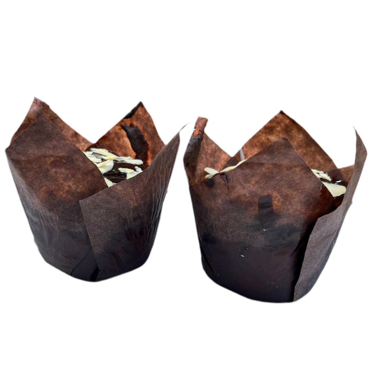 Dark Amber Apple Muffins