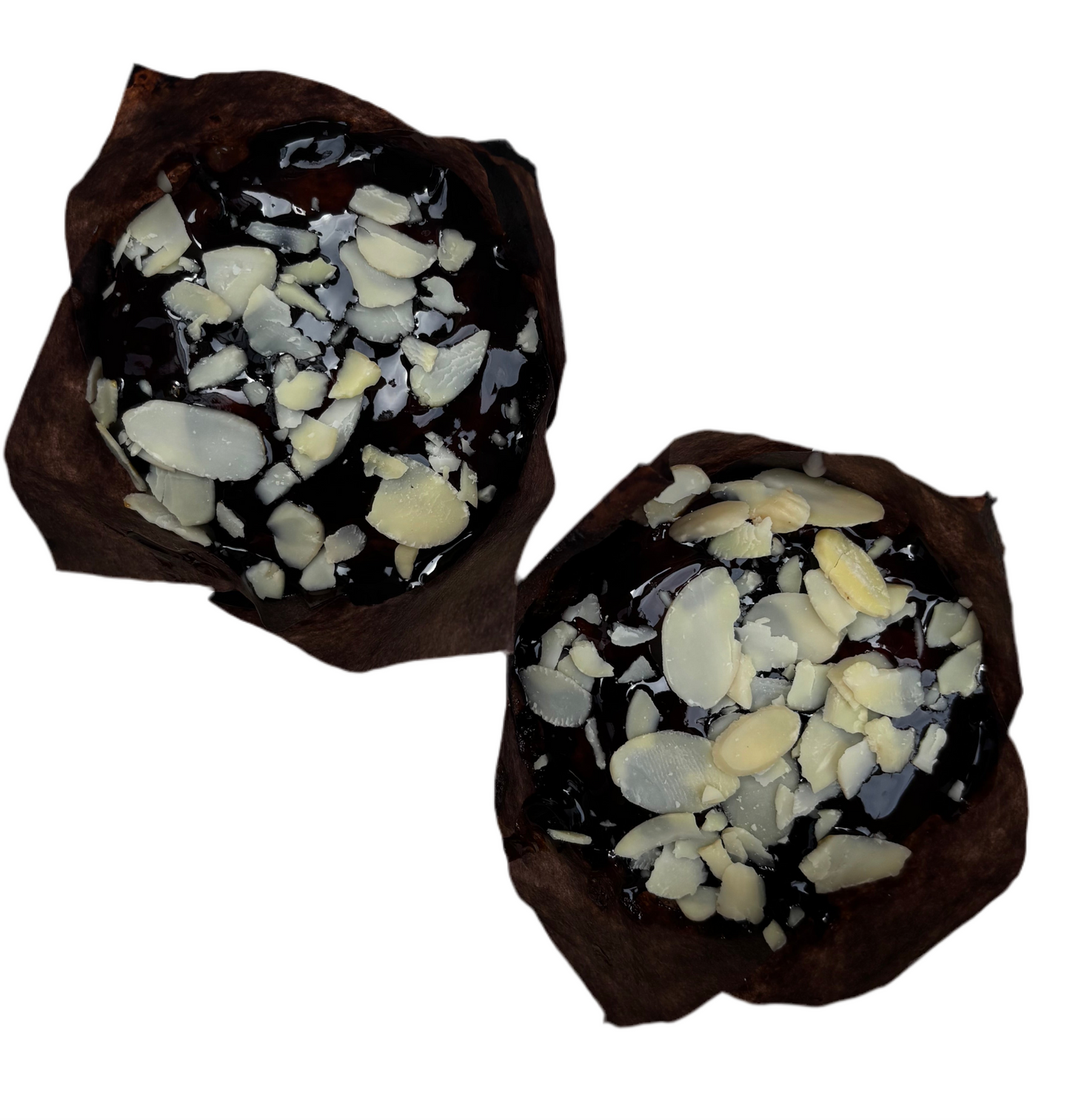 Dark Amber Apple Muffins