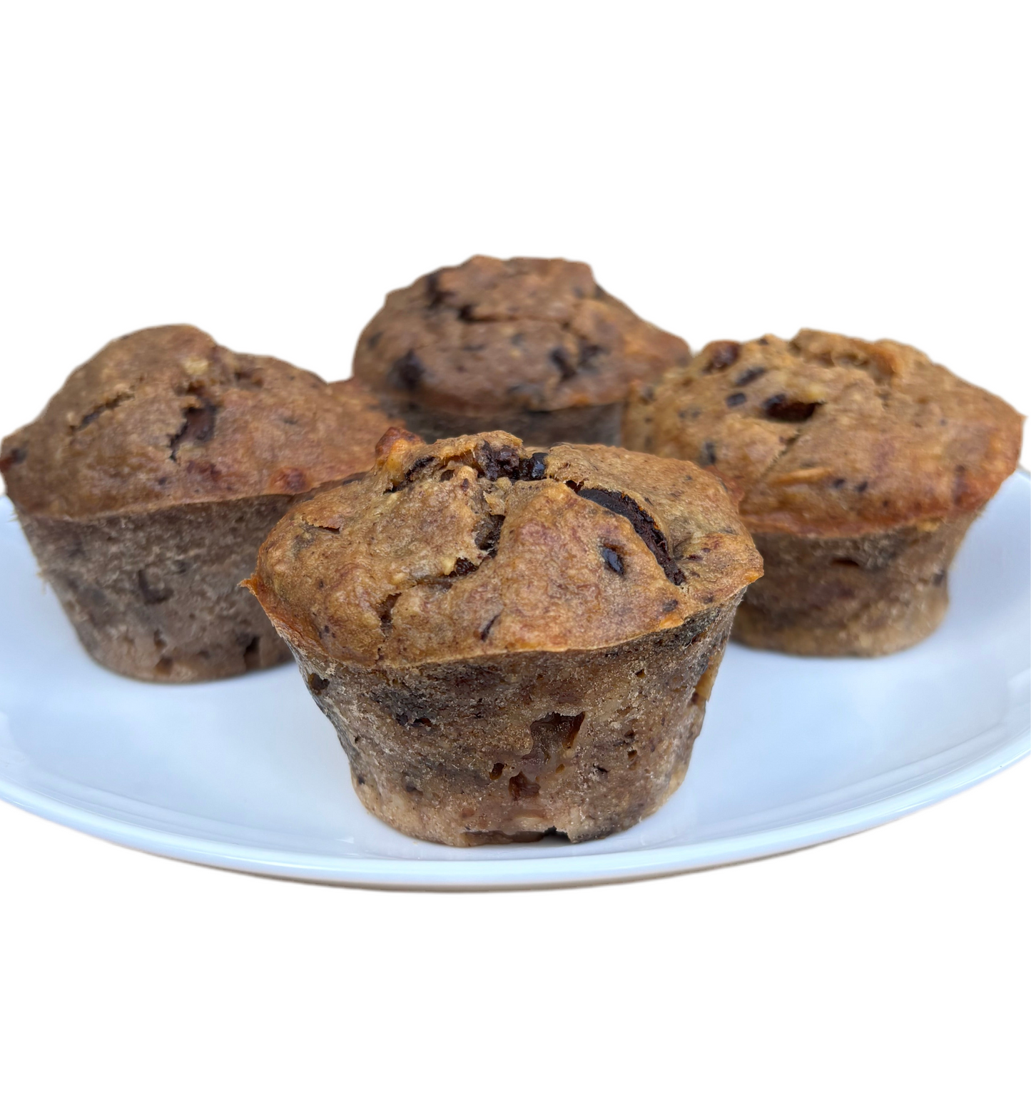 Choc-Banana Muffin (No Refined Sugar Added)