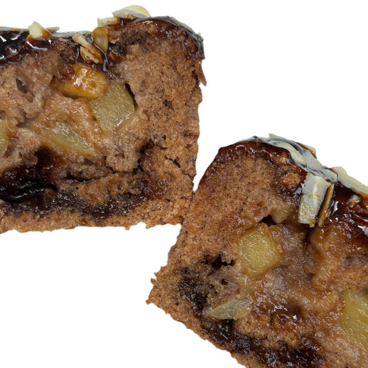 Dark Amber Apple Muffins